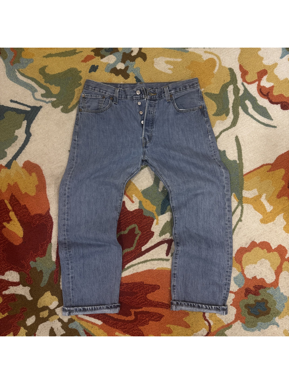 Levi's 501 Button up straight fit jeans - NO.74